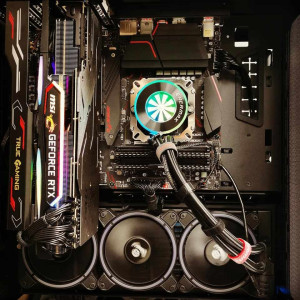 Photo de galerie - Montage tour PC double CG