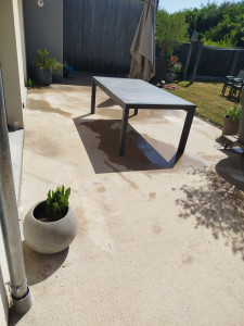 Photo de galerie - Nettoyage de terrasse et aller