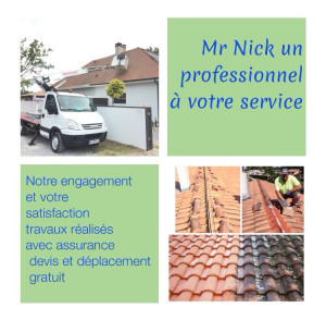 Photo de galerie - Nettoyage, toiture, réparation, toiture, changement de toiture