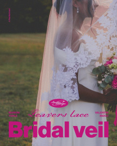 Photo de galerie - Réalisation d'un voile de mariée en dentelle Leavers.