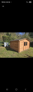 Photo de galerie - La cabane  fini  le client  et vraiment  satisfait 