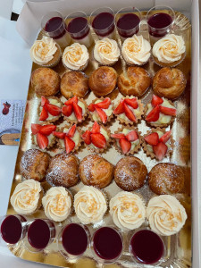 Photo de galerie - Plateaux de petite pâtisserie 