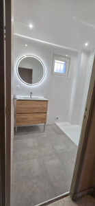 Photo de galerie - Rénovation salle de bains complet 