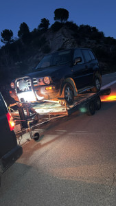 Photo de galerie - Remorquage suite à une casse dé butée d’embrayage. 