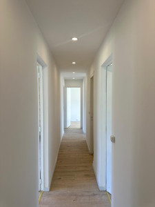 Photo de galerie - Placo, peinture parquet