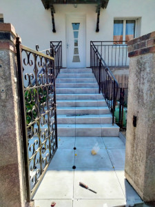 Photo de galerie - Carrelage  escalier 