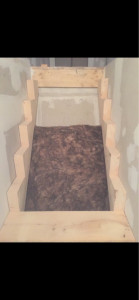 Photo de galerie - Fabrication d’un escalier bois sur-mesure
