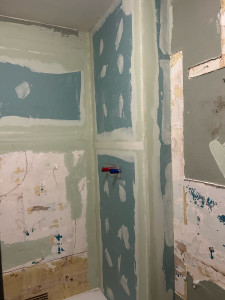 Photo de galerie - Pose de platine douche 