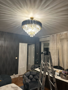 Photo de galerie - Montage et fixation de lustre 