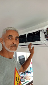 Photo de galerie - Pose climatisation 