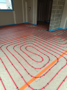 Photo de galerie - Réalisation de plancher chauffant