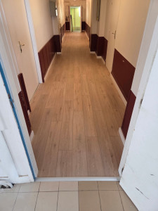 Photo de galerie - Pose de parquet - Revêtement de sol