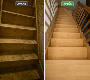 Photo de galerie - Ménage d'un escalier complet
