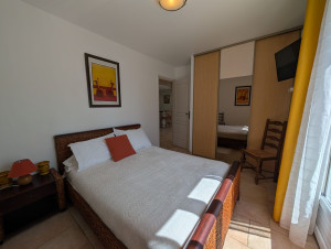 Photo de galerie - Menage - préparation chambre 
conciergerie Bel Été 
