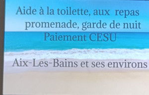 Photo de galerie - Aides soignante diplômée avec expérience 