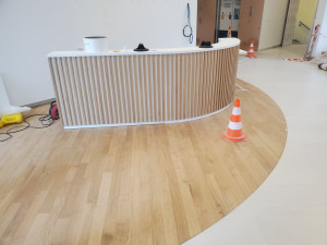 Photo de galerie - Pose de parquet - Revêtement de sol