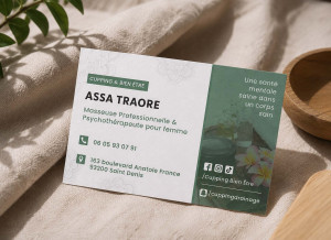Photo de galerie - Graphisme - Création flyer - plaquette 