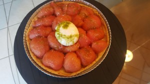 Photo de galerie - Tatin tomate mozza