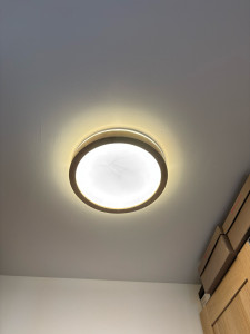 Photo de galerie - Pose de luminaires, éclairage plafonnier 