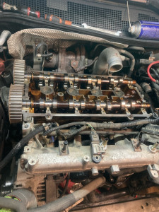 Photo de galerie - Changement kit distribution plus étanchéité demie culasse Megane 2 es