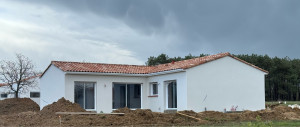 Photo de galerie - Réalisation d’une maison individuelle avec ses enduits