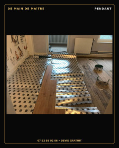 Photo de galerie - Pose de parquet - Revêtement de sol