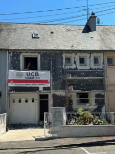 Photo de galerie - Isolation extérieur PSE (en cours)