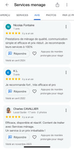 Photo de galerie - Ménage