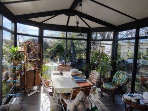 Photo de galerie - Vitres véranda 