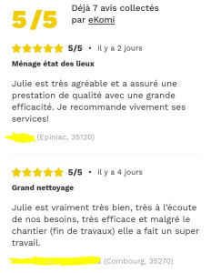 Photo de galerie - Ménage