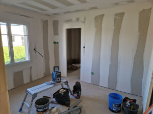 Photo de galerie - Réalisation chanbre avec dressing 