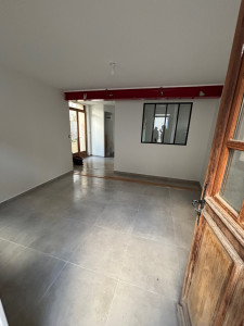 Photo de galerie - Dernier travaux de la semaine carrelage isolation placo électricité cloison verrière ouverture mur porteur ion