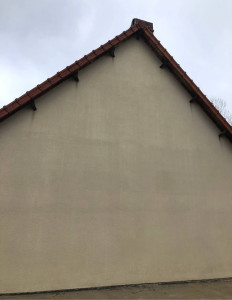 Photo de galerie - Nettoyage pignon avec D’Alep 2100