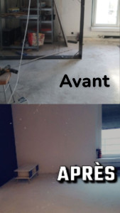 Photo de galerie - Rénovation totale d'un appartement 