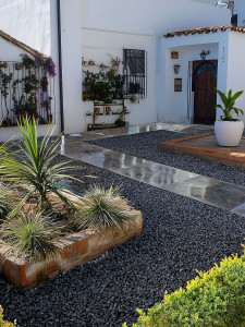 Photo de galerie - Transport et pose de gravier