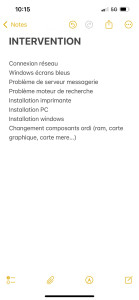 Photo de galerie - Intervention effectuée 