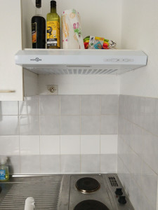 Photo de galerie - Remplacement hotte 


