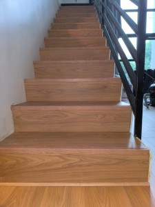 Photo de galerie - Pose parquet