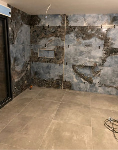 Photo de galerie - Carrelage fournitures et pose inclus 