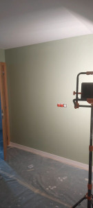 Photo de galerie - Travail de peinture