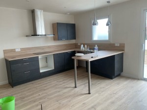 Photo de galerie - Pose de cuisine 