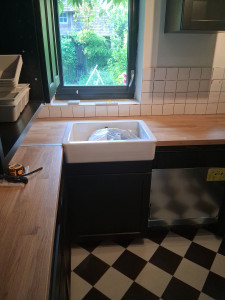 Photo de galerie - Montage et pose de meubles cuisine, pose de crédence 