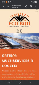 Photo de galerie - Je vous invite à regarder mon site Internet. Ecobati 87.fr
