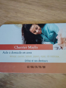 Photo de galerie - Disponible quelques heures par semaine afin de compléter mon temps partiel.
Toilette repas administratif courses....