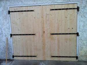 Photo de galerie - Porte garage sur mesure