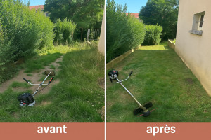 Photo de galerie - Tonte de pelouse - Débroussaillage