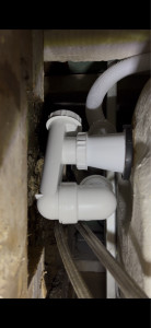Photo de galerie - Changement de siphon baignoire 