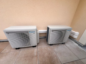 Photo de galerie - Pose et mise en service deux croupes extérieur DAIKIN 