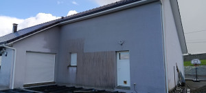 Photo de galerie - Nettoyage façade faible pression et toujours la puissance de la vapeur pour le nettoyage en profondeur