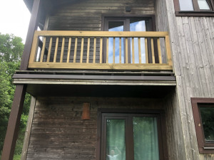 Photo de galerie - Réalisation d’une balustrade de balcon 